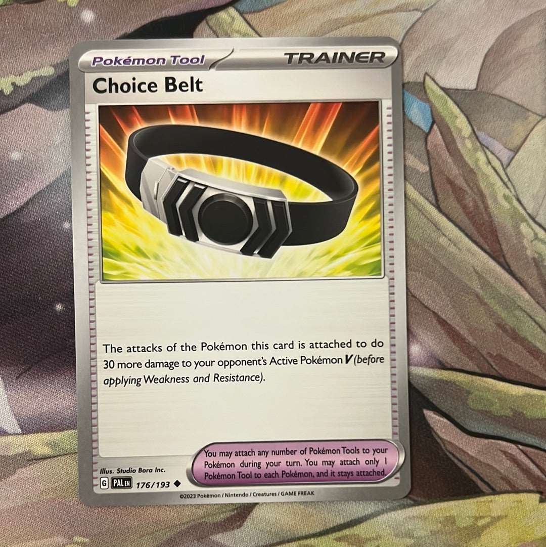 Choice Belt 176/193 - Paldea Evolved uncommon (Non-Holo)
