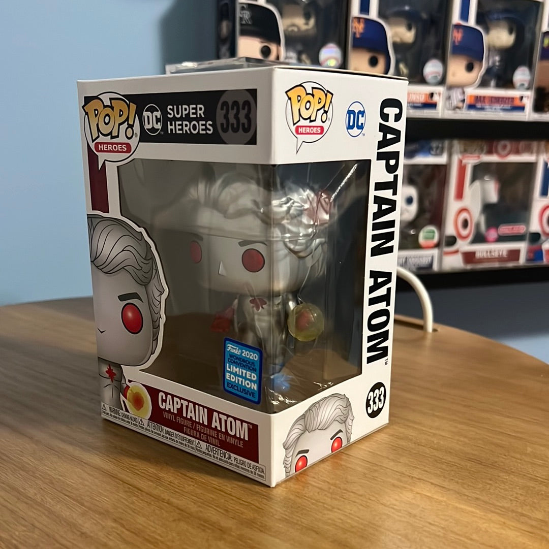 Funko Pop: Captain Atom #333 - DC Super Heroes (Limited Edition - Funko 2020 Exclusive - Wondrous Convention)