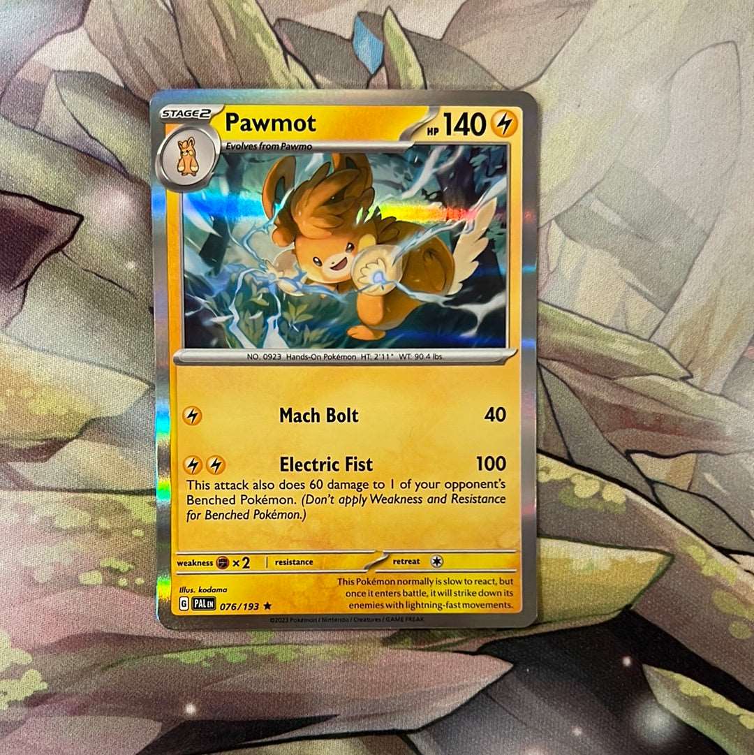 Pawmot 076/193 - SV: Paldea Evolved Holo Rare