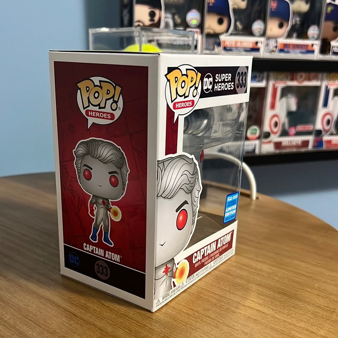 Funko Pop: Captain Atom #333 - DC Super Heroes (Limited Edition - Funko 2020 Exclusive - Wondrous Convention)