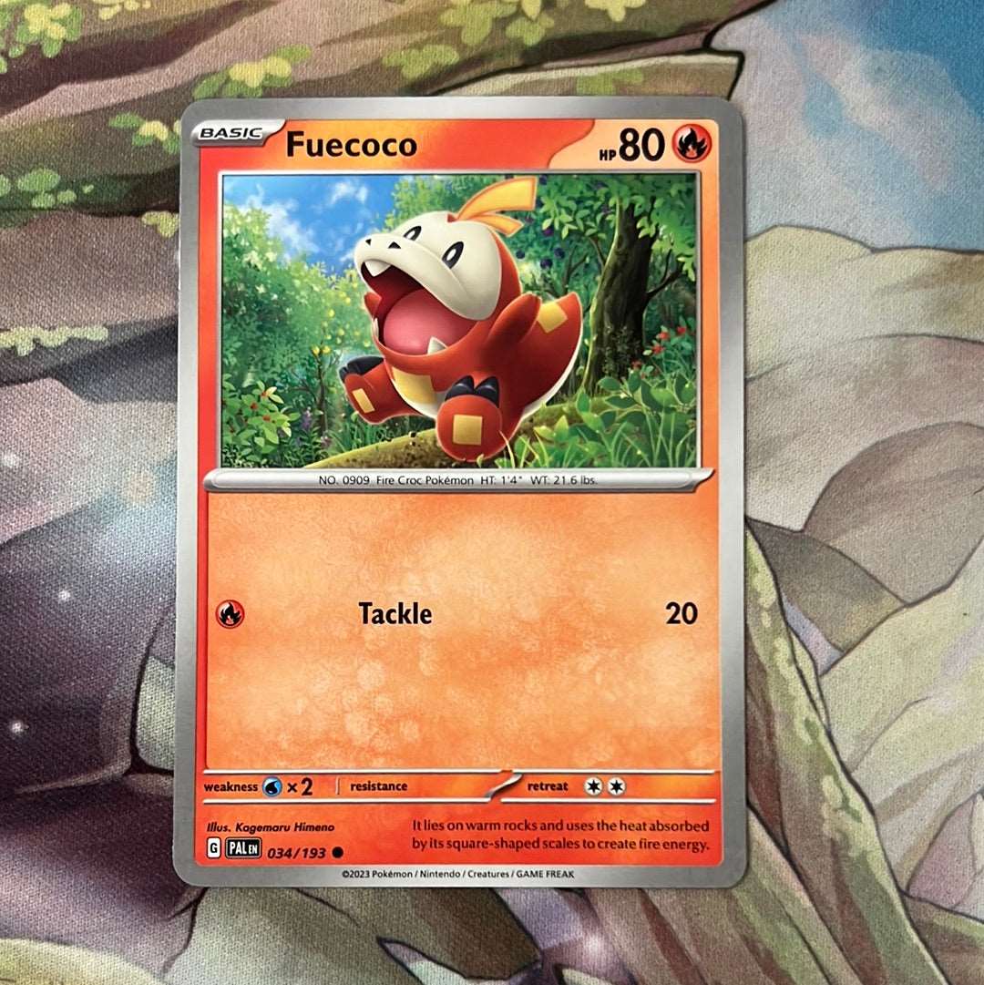 Fuecoco 034/193 - Paldea Evolved common (Non-Holo)