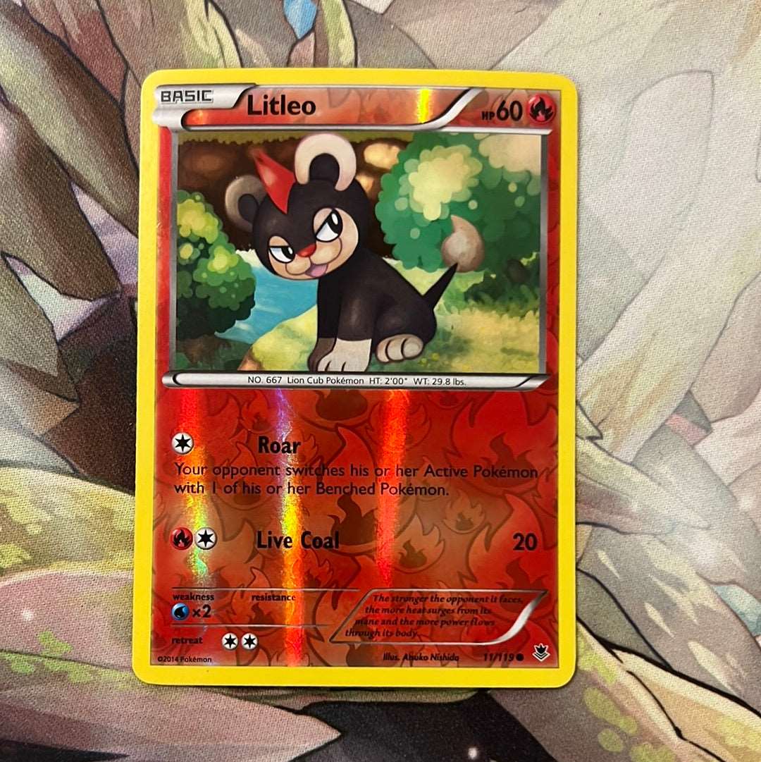 Pokémon: Litleo 11/119 - XY Phantom Forces (Reverse Holo Common)