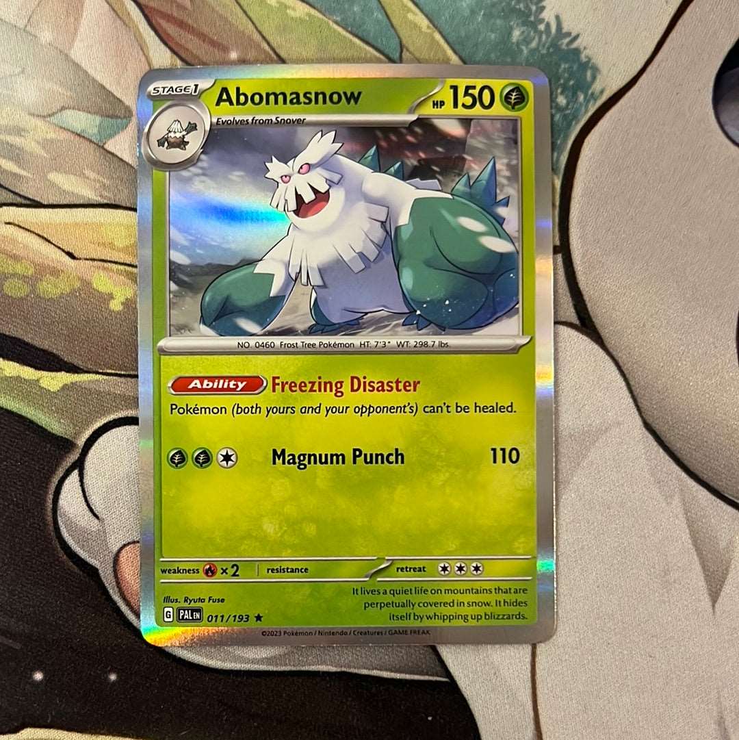 Abomasnow 011/193 - SV: Paldea Evolved Holo Rare