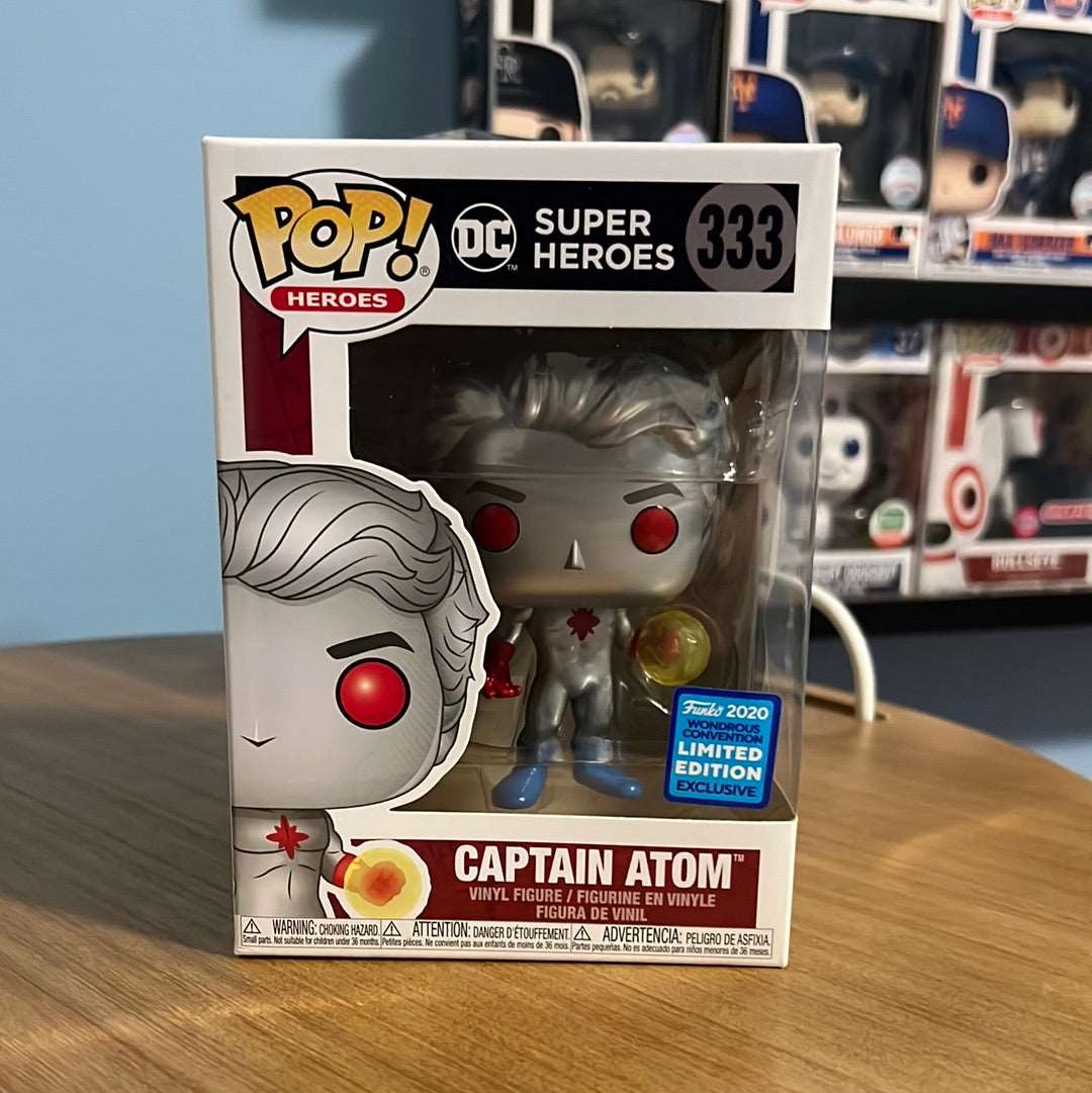 Captain Atom #333 - DC Super Heroes (Limited Edition - Funko 2020 Exclusive - Wondrous Convention)