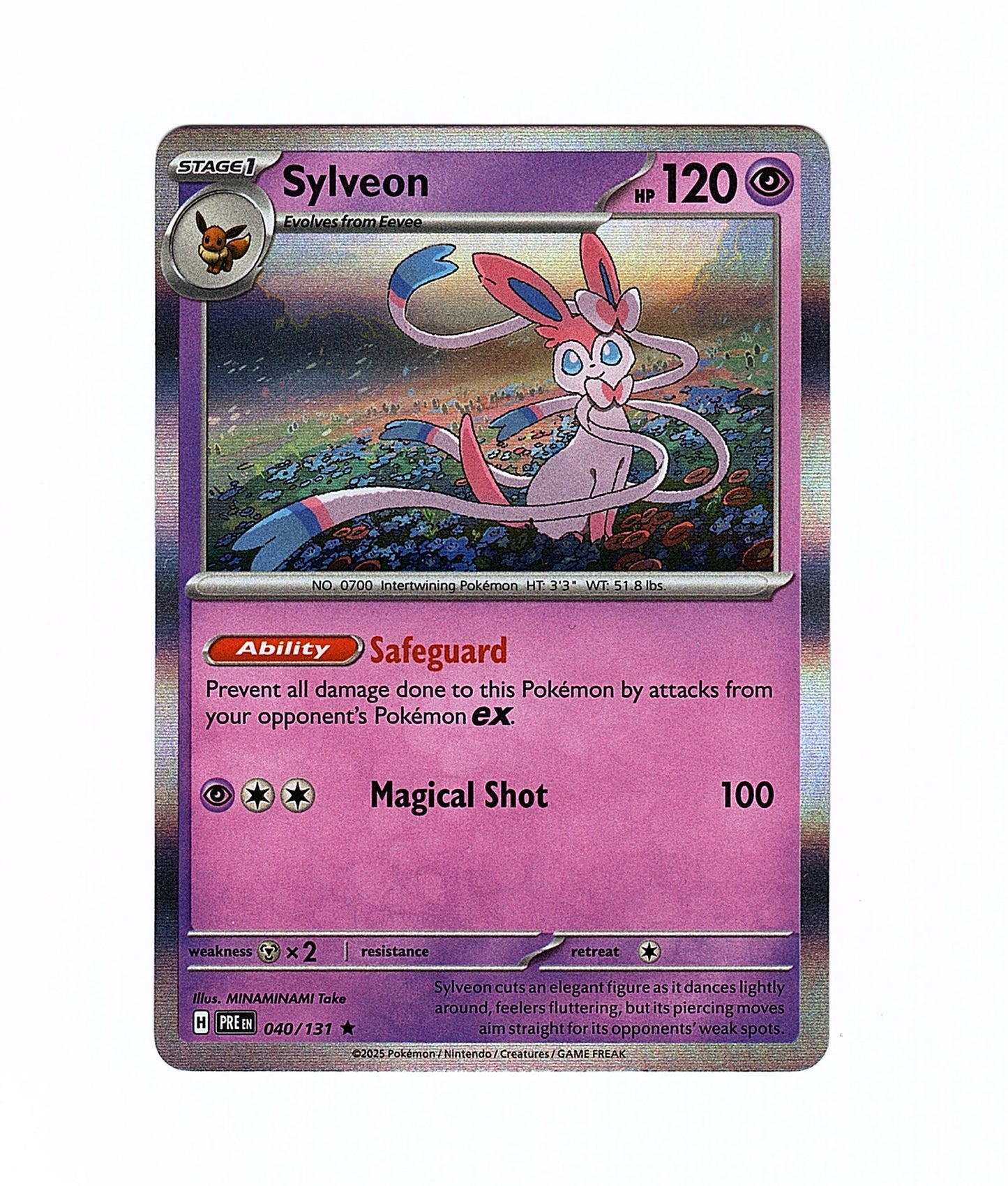 Pokemon: Sylveon 040/131 - Primatic Evolution (Holo Rare) NM