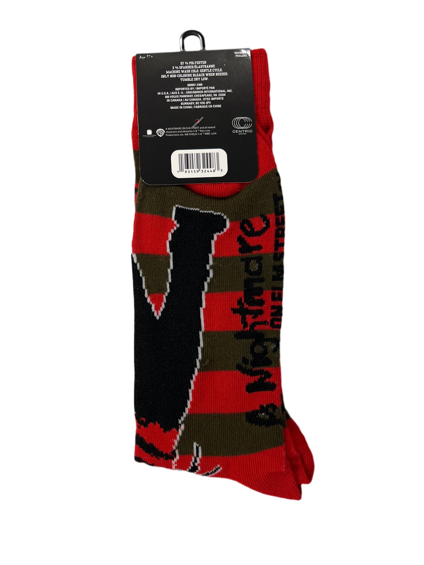 A Nightmare on Elm Street - crew socks