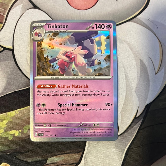 Tinkaton 105/193 - SV Paldea Evolved Holo Rare