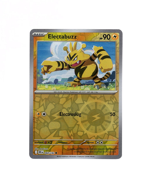 Electabuzz 068/182 - Destined Rivals (Reverse Holo) Pokemon Card NM