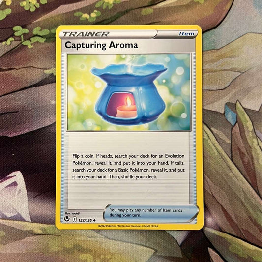 Capturing Aroma 153/195 - Silver Tempest Trainer uncommon (Non-Holo)