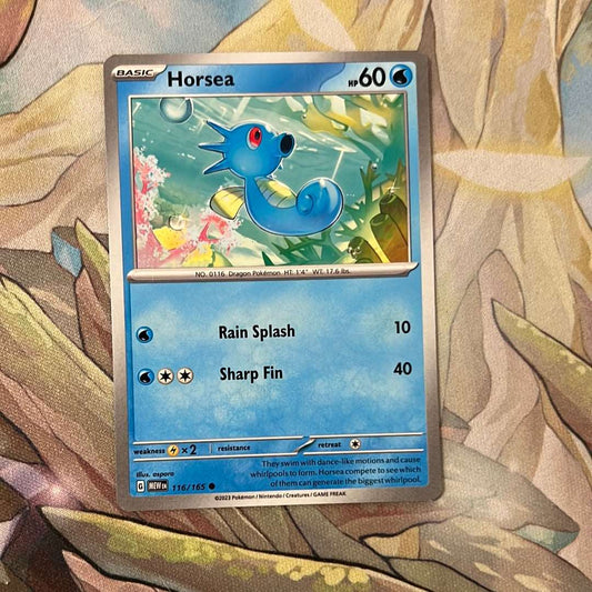 Horsea 116/165 - SV: 151 Common (Non-Holo)