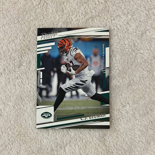 CJ Uzomah #62 - 2022 Panini Prestige (Jets)