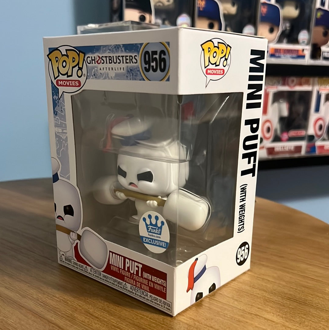 Funko Pop: Mini Puft (with Weights) #956 - GhostBusters After Life (Funko Exclusive)
