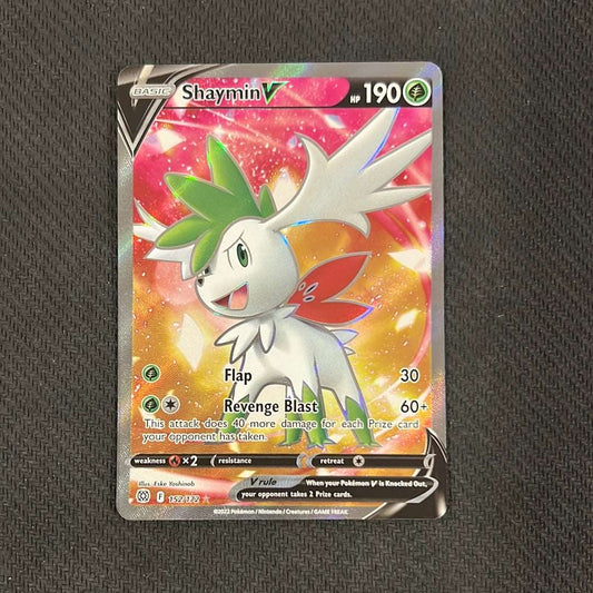 Pokémon: Shaymin V 152/172 - Brilliant Star Ultra Rare Full Art
