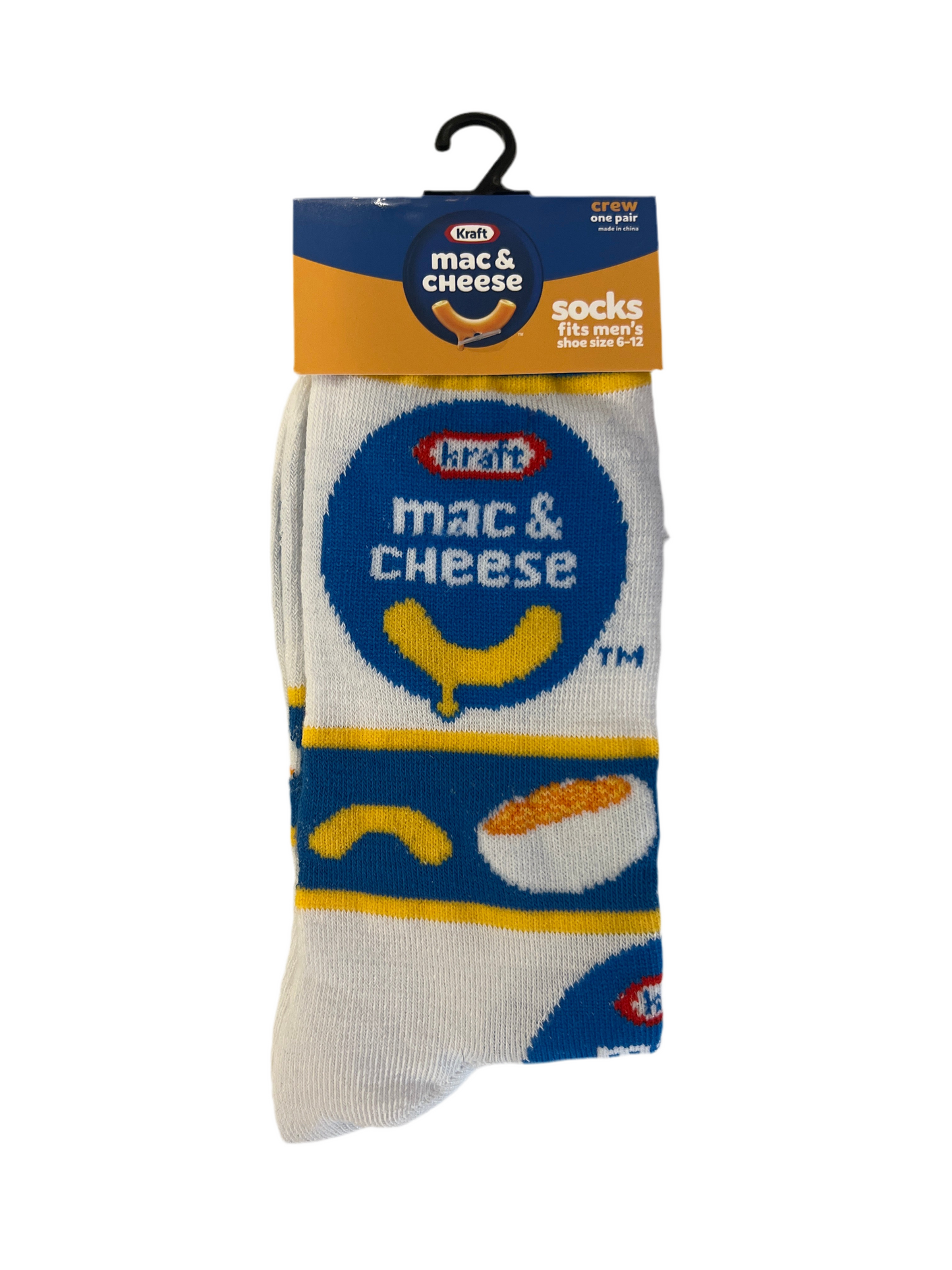 Kraft Mac & Cheese - crew socks