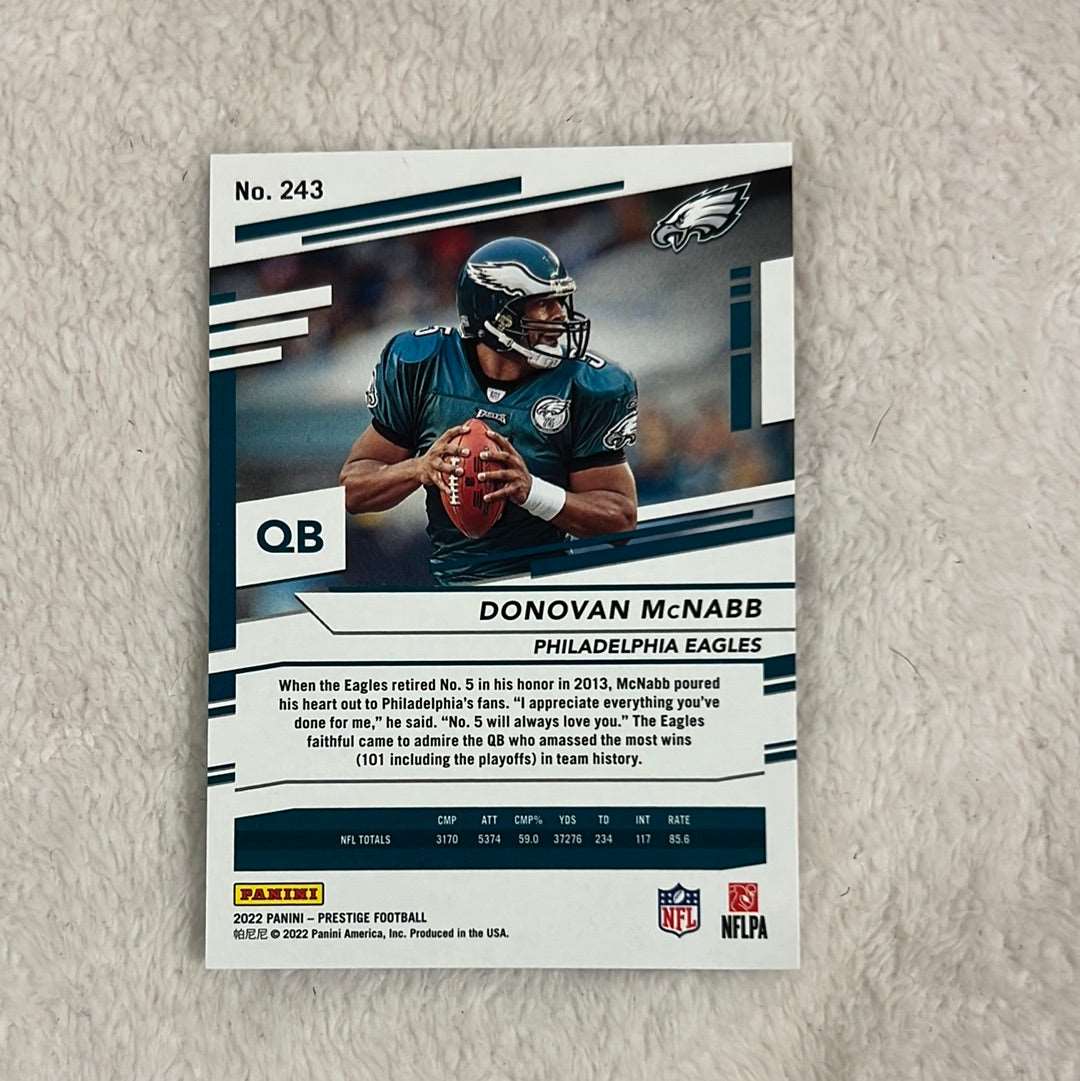 Donovan McNabb #243 - 2022 Panini Prestige (Eagles)