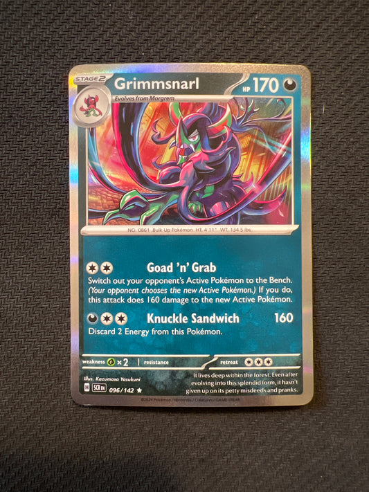 Pokemon: Grimmsnarl 096/142 - Stellar Crown (Holo-Rare) NM