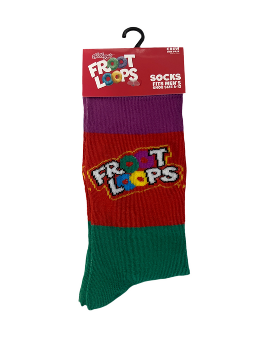 Kellog’s Froot Loops - crew socks