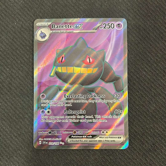 Pokémon: Banette ex 229/198 - Scarlet & Violet Ultra Rare