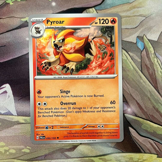 Pyroar 032/193 - Paldea Evolved uncommon (Non-Holo)