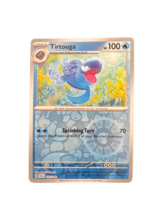 Pokemon: Tirtouga 037/142 - Stellar Crown (Reverse Holo Common) NM