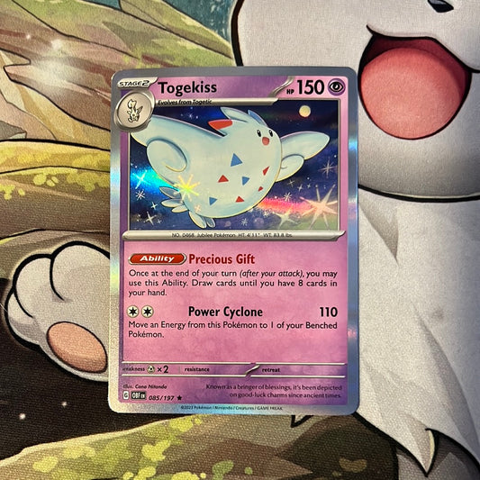 Pokemon: Togekiss 085/197 - SV Obsidian Flames (Holo Rare) NM
