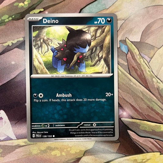 Deino 138/193 - Paldea Evolved common (Non-Holo)