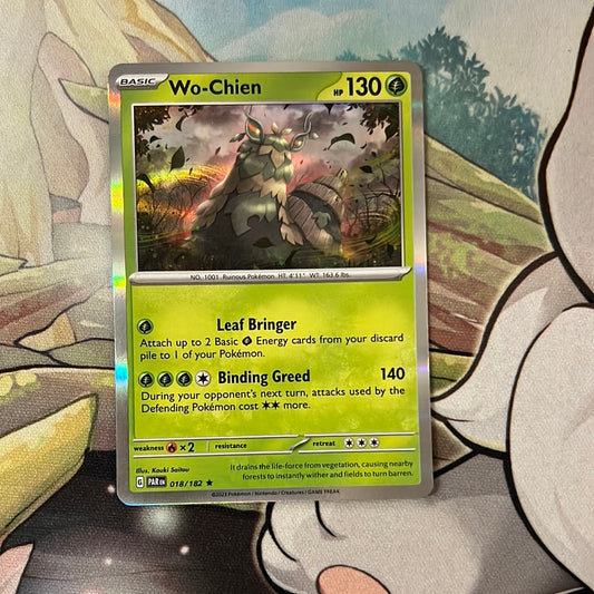 Pokemon: Wo-Chien 018/182 - SV: Paradox Rift  (Holo Rare) NM