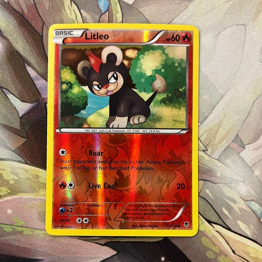 Pokémon: Litleo 11/119 - XY Phantom Forces (Reverse Holo Common)