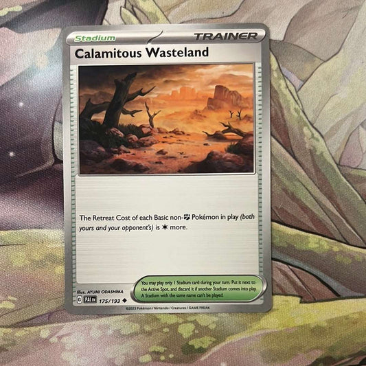 Calamitous Wasteland 175/193 - Paldea Evolved uncommon (Non-Holo)