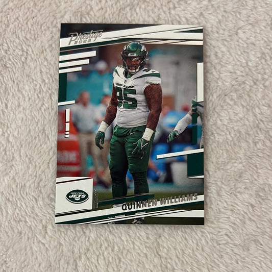 Quinnen Williams #230 - 2022 Panini Prestige (Jets)