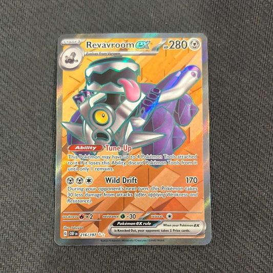 Pokémon: Revavroom ex 216/197 - Obsidian Flame Ultra Rare