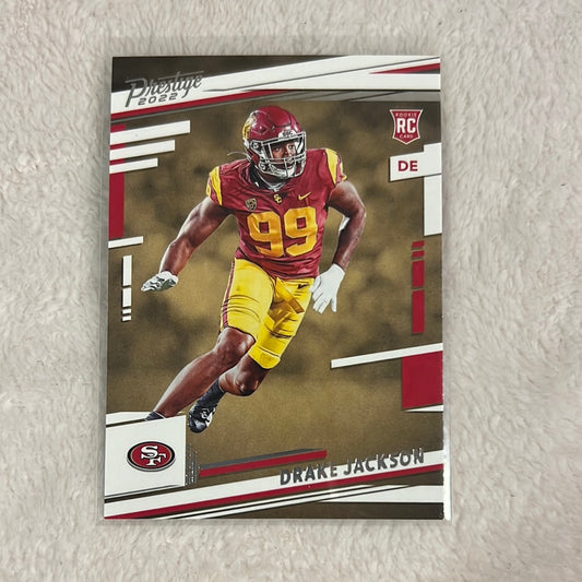 Drake Jackson #359 - 2022 Panini Prestige RC (SF 49ers)