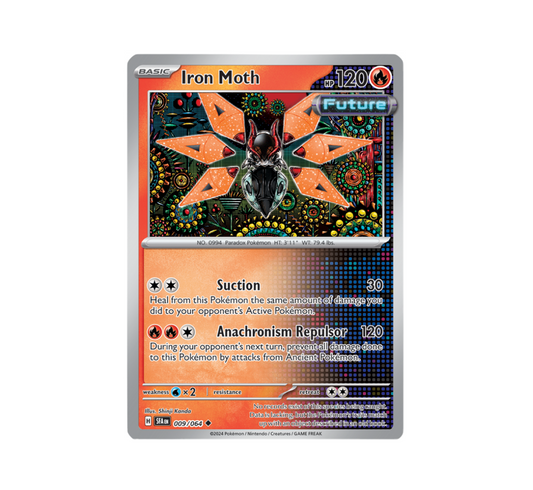 Pokemon: Iron Moth 009/064 - Shrouded Fable (Non-Holo) NM