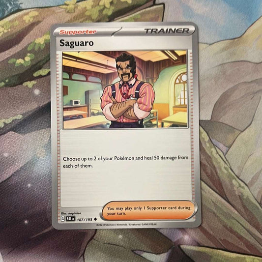 Saguaro 187/193 - Paldea Evolved uncommon (Non-Holo)