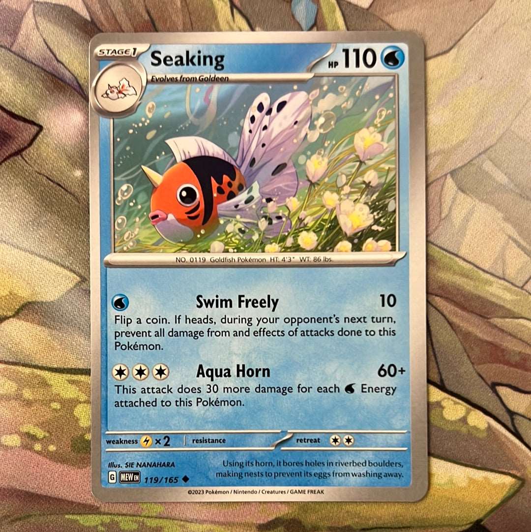Seaking 119/165 - SV: 151 (Non-Holo)