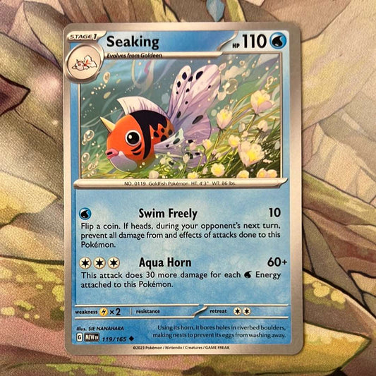 Seaking 119/165 - SV: 151 (Non-Holo)
