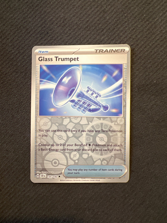 Pokemon: Glass Trumpet 135/142 - Stellar Crown (Reverse Holo Uncommon) NM