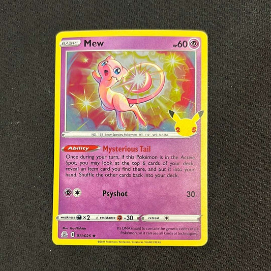 Mew 011/025 - Celebration - Holo Rare