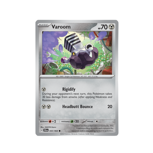 Pokemon: Varoom 043/064 - Shrouded Fable (Non-Holo) NM