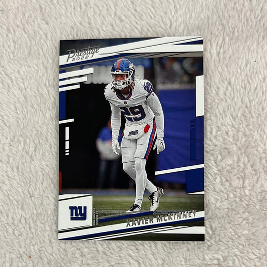 Xavier McKinney #222 - 2022 Panini Prestige (NY Giants)