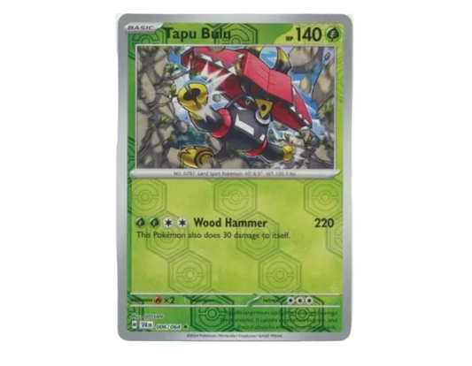 Pokemon: Tapu Bulu 006/043 - Shrouded Fable (Reverse Holo Rare) NM