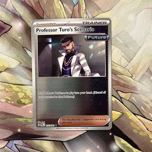 Professor Turo’s Scenario 171/182 - SV: Paradox Rift Uncommon Holo