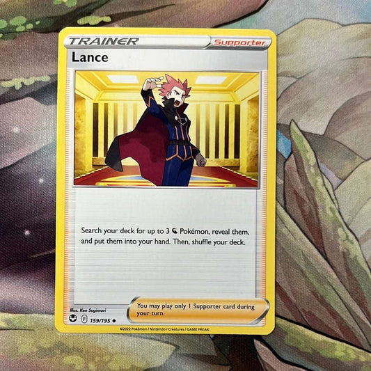 Lance 159/195 - Silver Tempest Trainer uncommon (Non-Holo)