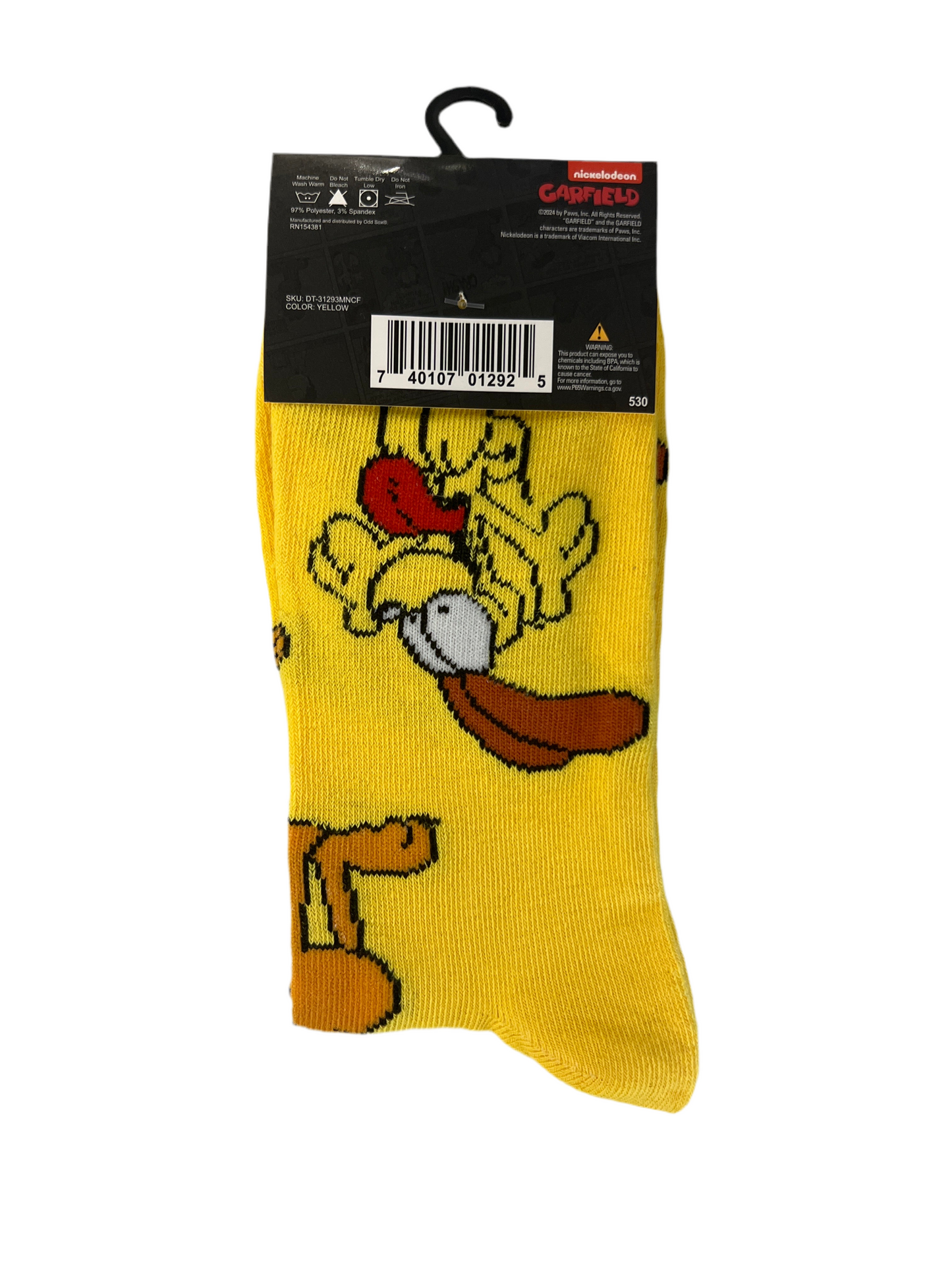 Garfield - crew socks