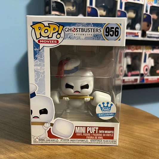 Funko Pop: Mini Puft (with Weights) #956 - GhostBusters After Life (Funko Exclusive)