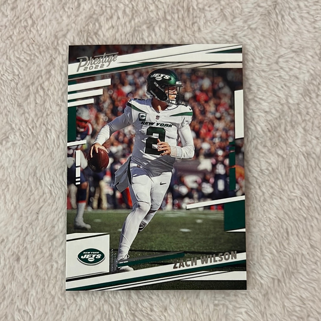 Zach Wilson #225 - 2022 Panini Prestige (Jets)