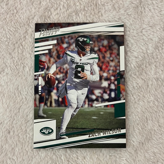 Zach Wilson #225 - 2022 Panini Prestige (Jets)