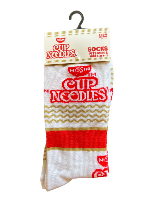 Cup Noodles crew socks