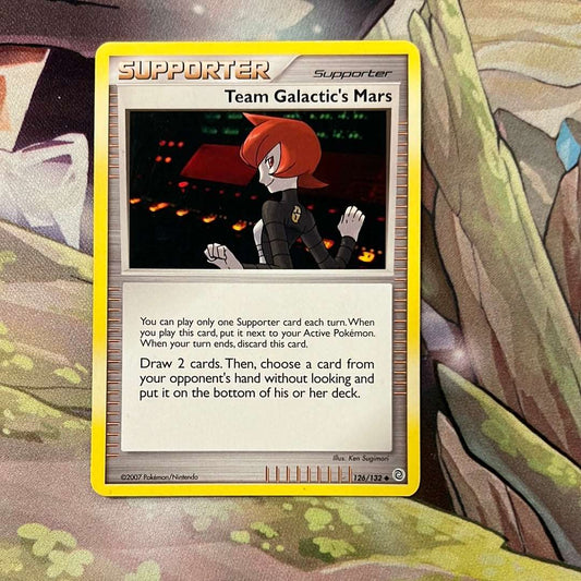 Pokémon: Team Galactic’s Mars 126/136 - D&P Secret Wonders Trainer Uncommon (Non-Holo)
