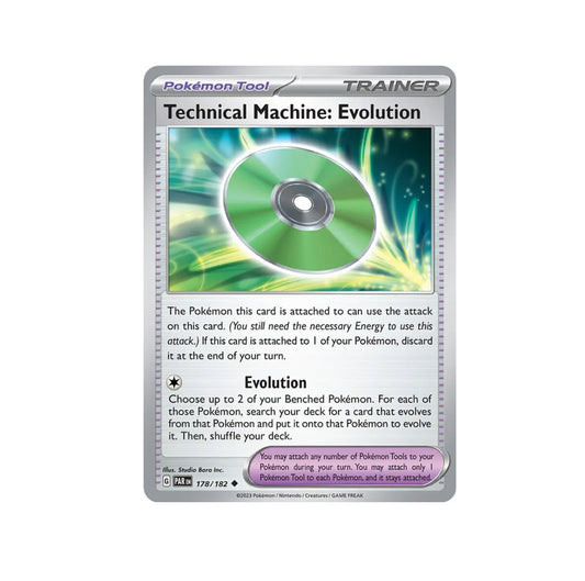 Pokemon: Technical Machine: Evolution 179/182 - SV04: Paradox Rift (Non-Holo) NM